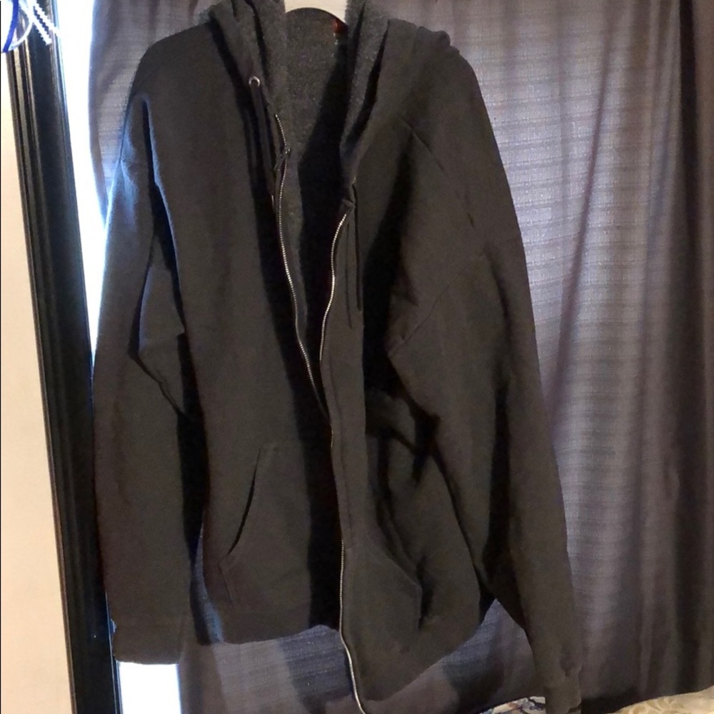 Zip up sweatshirt